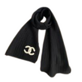 Chanel Scarf Black